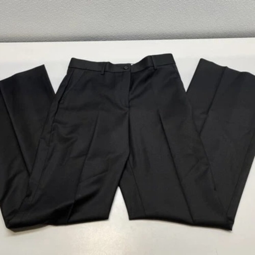 Gerard Darel Womens Dress Pant Black Size 8 Neesa Trouser Straight Wool Blend